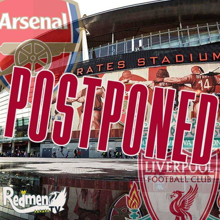 cover art for Arsenal v Liverpool POSTPONED | Breaking News LIVE