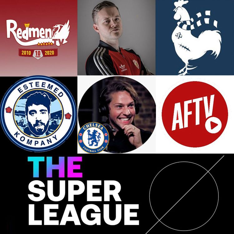 cover art for FAN CHANNELS REACT TO EUROPEAN SUPER LEAGUE