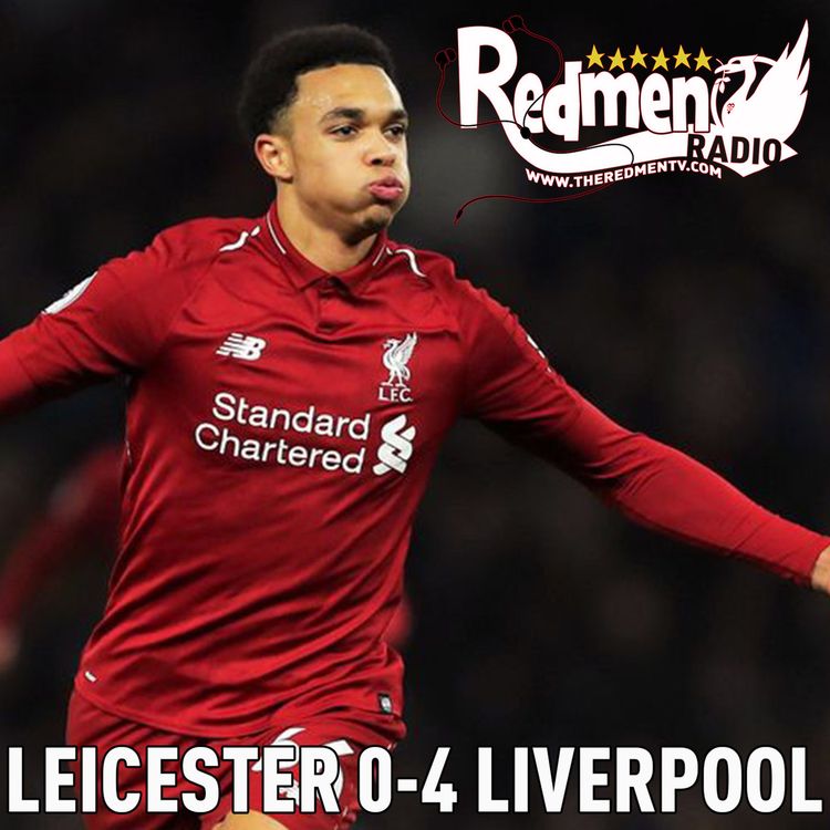 cover art for WE ABSOLUTELY BATTERED THEM! Leicester 0-4 Liverpool | Post Match Podcast