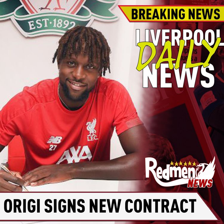 cover art for Divock Origi Signs New Liverpool Contract! | LFC Transfer News LIVE