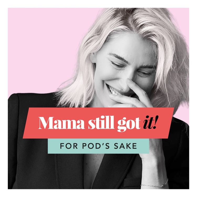 cover art for Anna Whitehouse aka Mother Pukka is on the mic during lockdown...