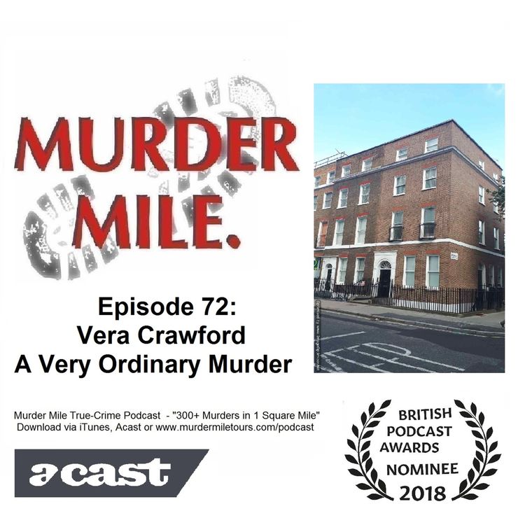 cover art for #72 - Vera Crawford: A Very Ordinary Murder (Bloomsbury, London, WC1)