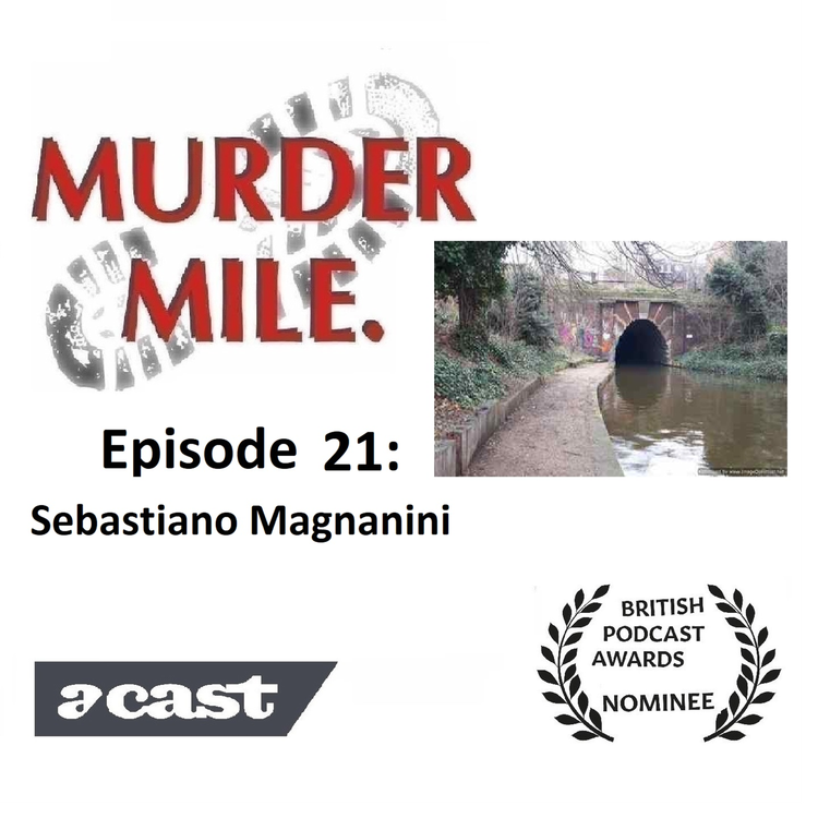 cover art for #21 - Canal Killers - Sebastiano Magnanini (King's Cross, Islington, N1)