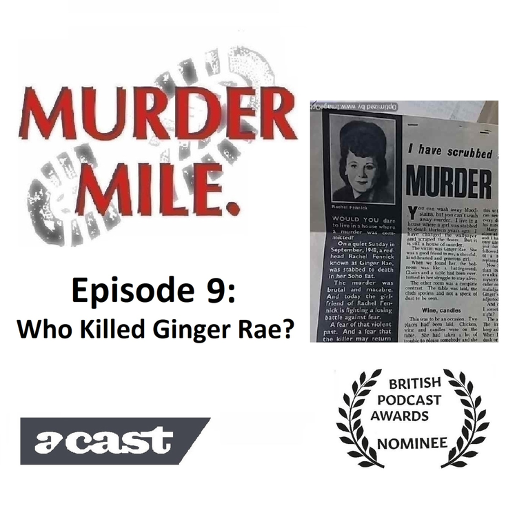 cover art for #9 - Who Killed Ginger Rae? (Soho, London, W1)