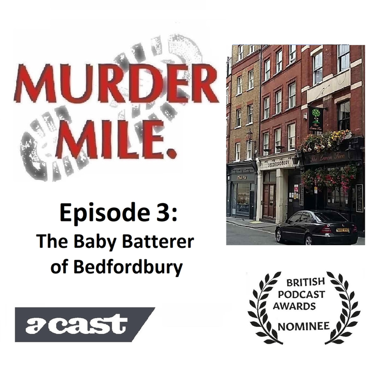 cover art for #3 - The Bedfordbury Baby-Batterer (Covent Garden, London, WC2)