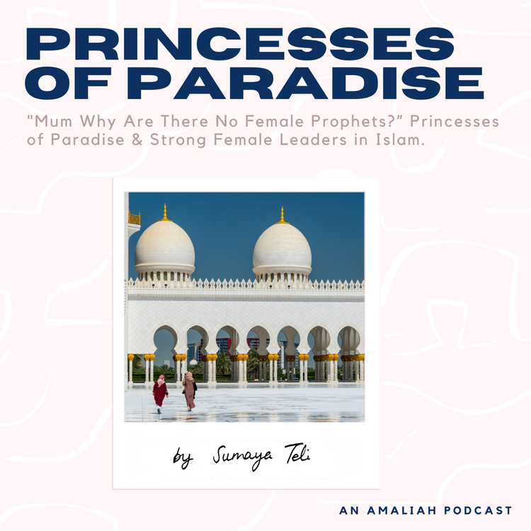 cover art for "Mum Why Are There No Female Prophets?" Princesses of Paradise & Strong Female Leaders in Islam by Sumaya Teli