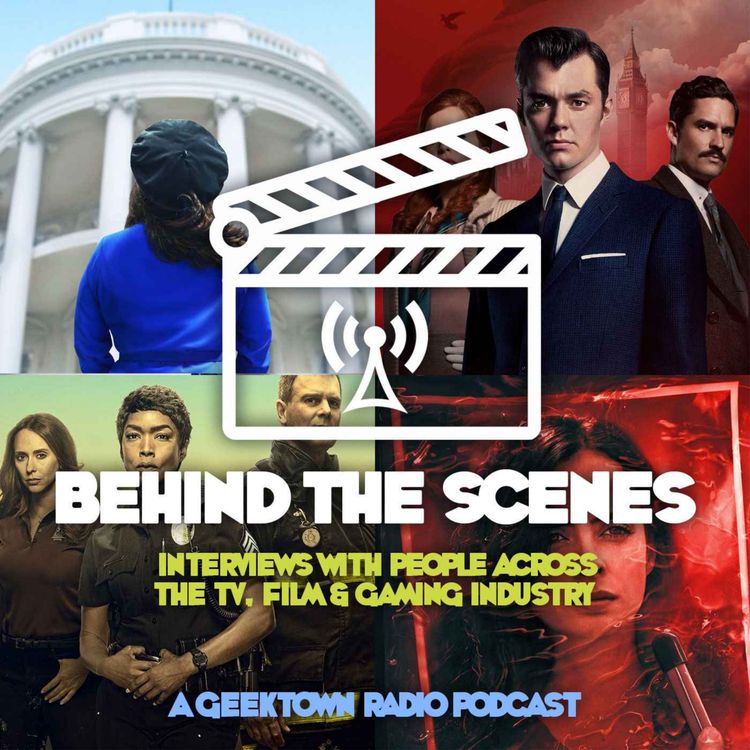 cover art for Geektown Behind The Scenes Podcast 57: ‘Impeachment: American Crime Story’ Editor Chris A. Peterson, ACE