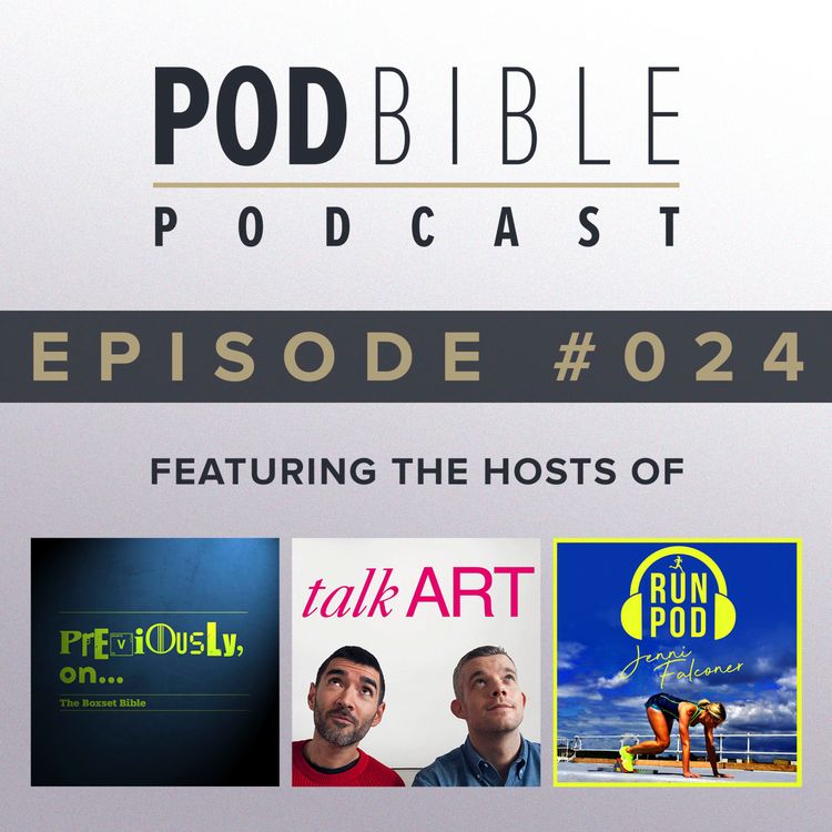 cover art for #024 • Previously On... / Talk Art / RunPod