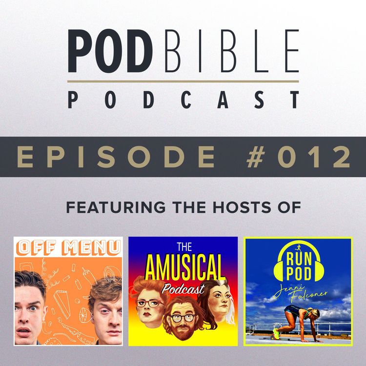 cover art for #012 • Off Menu / The Amusical Podcast / RunPod