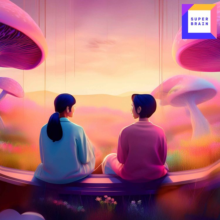 cover art for S6:E2 Magic Mushrooms and the Human Brain