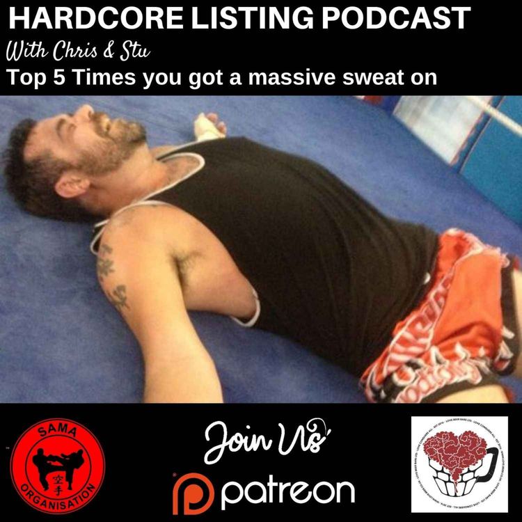 cover art for Top 5 Times we've been a sweaty mess.