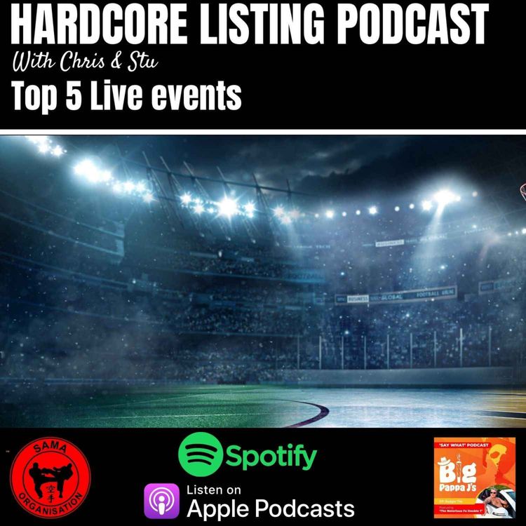 cover art for Top 5 Live events