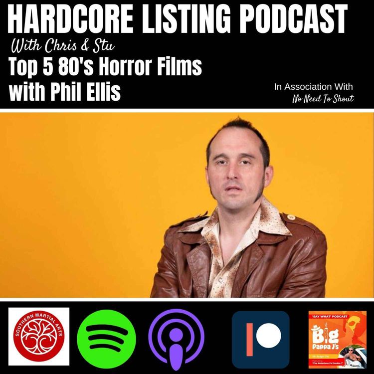 cover art for Top 5 80s Horror Films with Phil Ellis