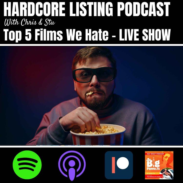 cover art for LIVE SHOW - Top 5 Films We Hate