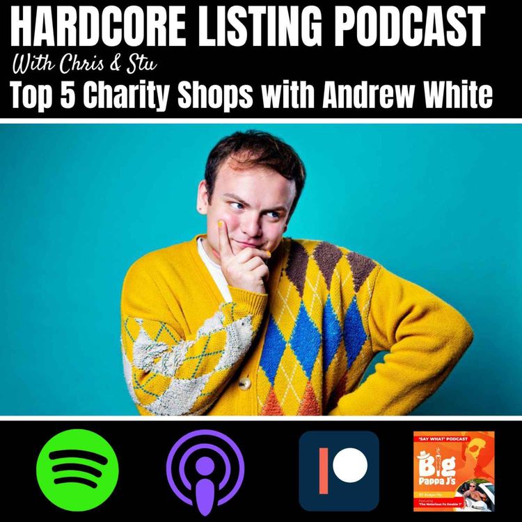 cover art for Top 5 Charity Shops with Andrew White