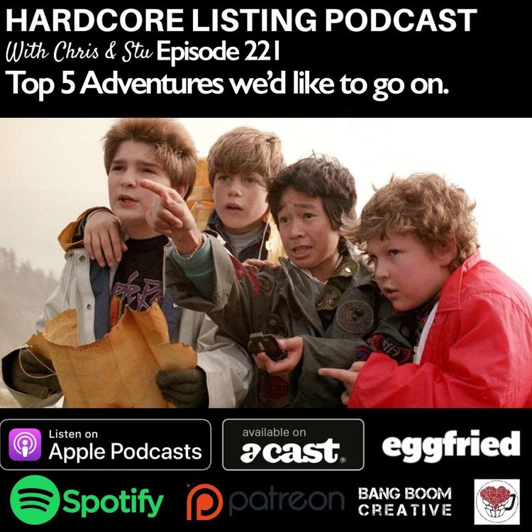 cover art for Top 5 Adventures we'd like to go on.