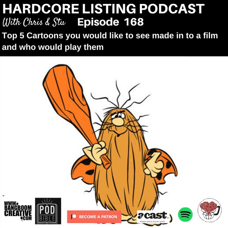 cover art for Top 5 Cartoons you want made into films and who would play them.