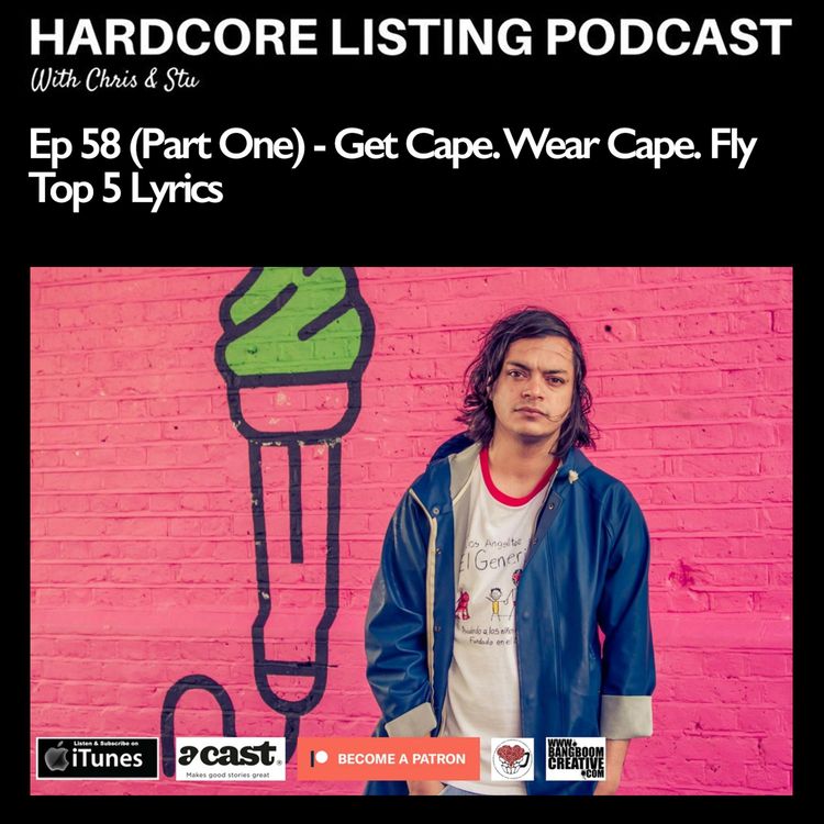 cover art for Ep58,Pt1 - Get Cape. Wear Cape. Fly - Top 5 Lyrics