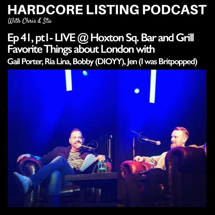 cover art for Ep41, Pt1 - LIVE with Gail Porter, Ria Lina, Bobby (DIOYY) and Jen (I was Britpopped)