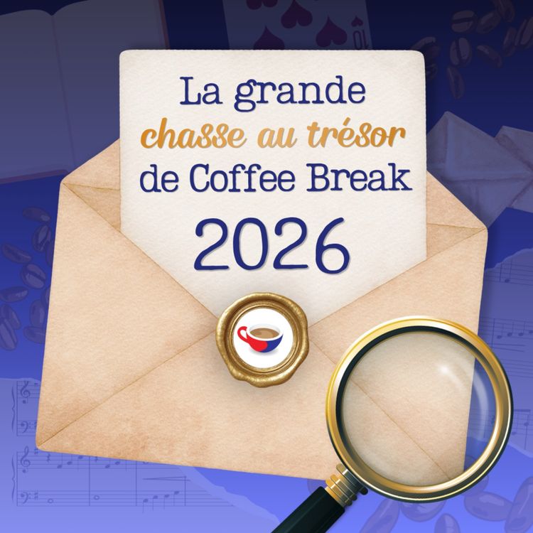 cover art for Clue #1 (français) | The Great Coffee Break Treasure Hunt 2026