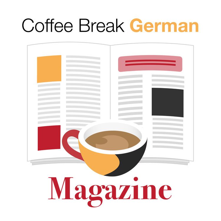 cover art for Coming soon: the Coffee Break German Magazine