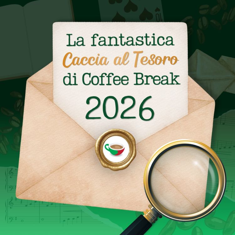 cover art for Clue #1 (italiano) | The Great Coffee Break Treasure Hunt 2026
