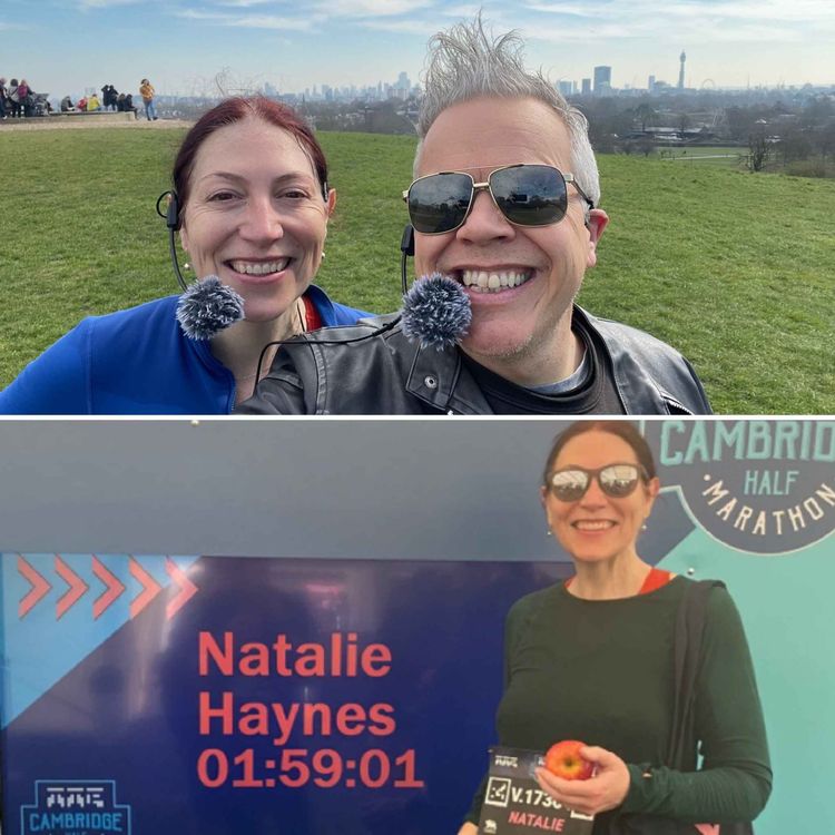 cover art for Natalie Haynes' Cambridge Half