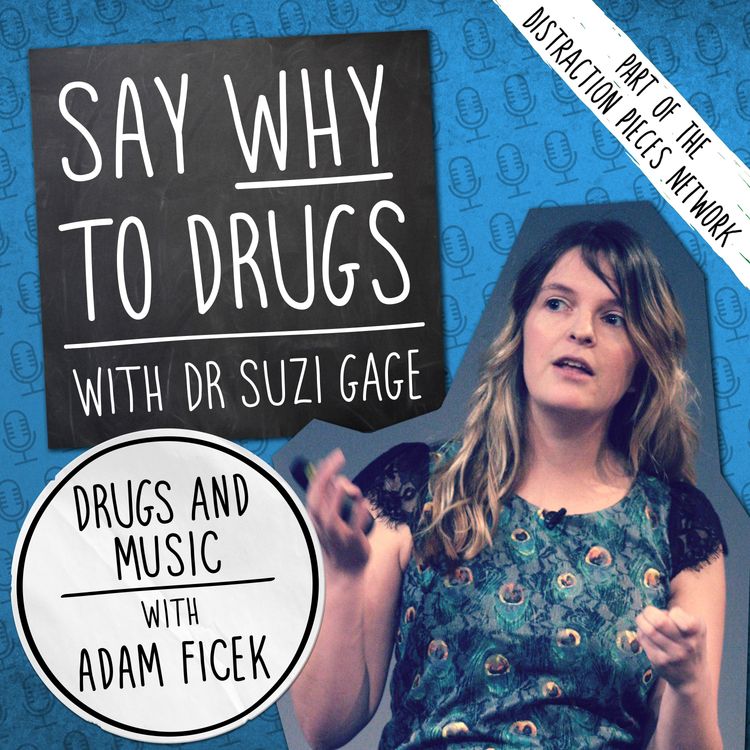 cover art for Drugs and Music, with Adam Ficek