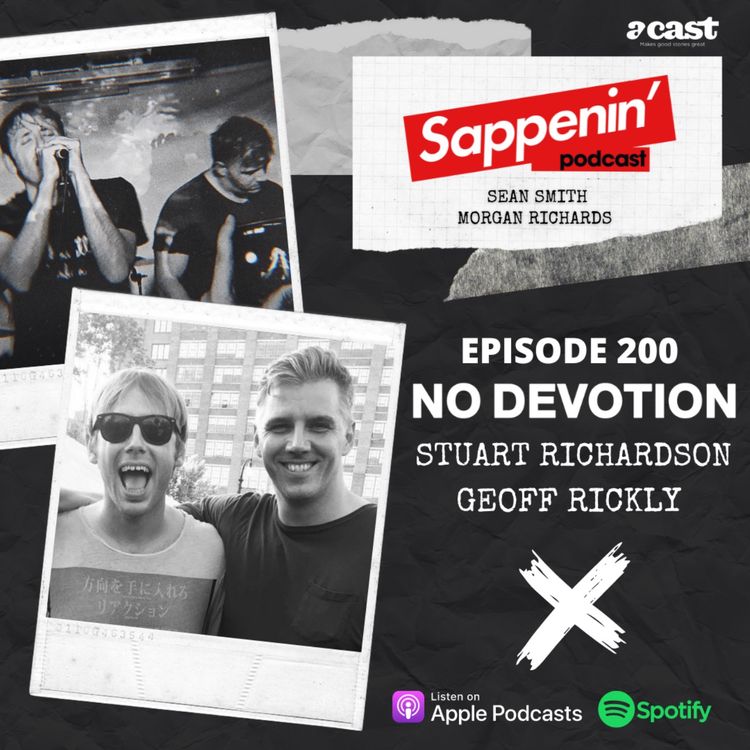 cover art for EP. 200 - No Devotion (Geoff Rickly + Stuart Richardson)