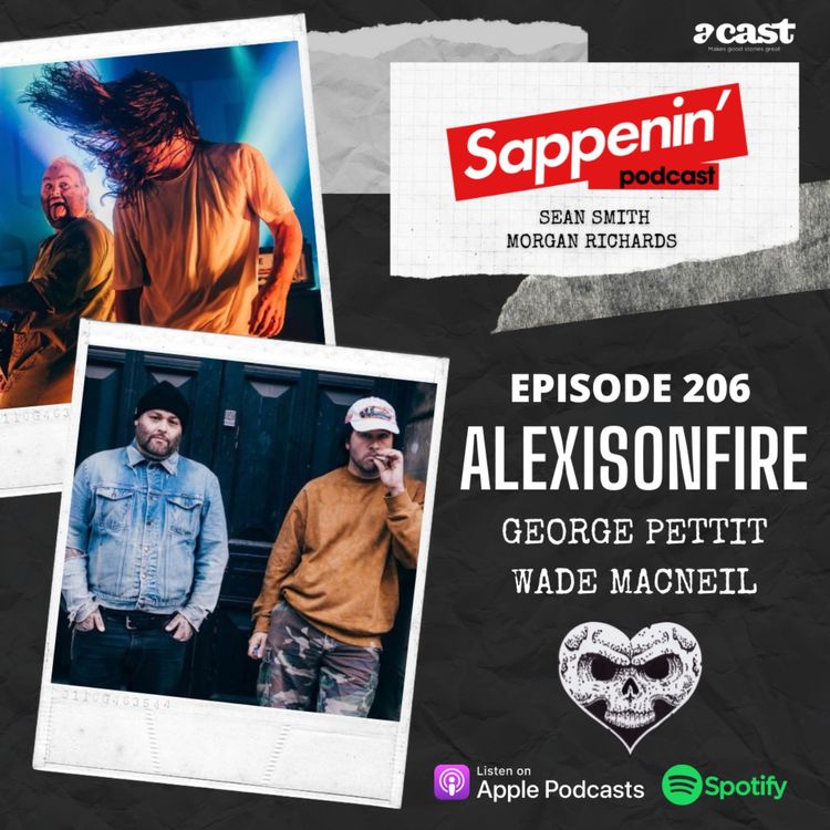 cover art for EP. 206 - Alexisonfire (George Pettit & Wade MacNeil)