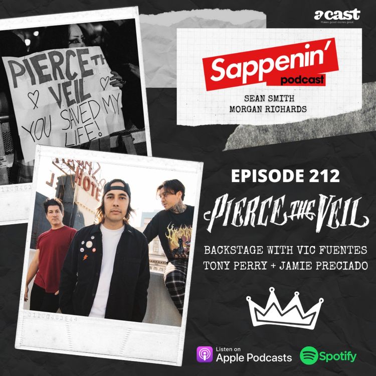 cover art for EP. 212 - Pierce The Veil (Vic Fuentes, Jaime Preciado & Tony Perry)