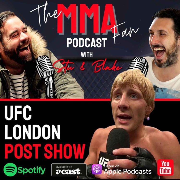 cover art for UFC London Post Fight Show
