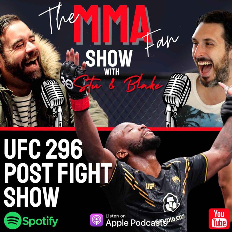cover art for UFC 296 Post Fight Show