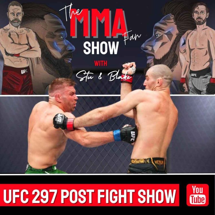cover art for UFC 297 Post Fight Show