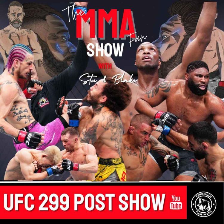 cover art for UFC 299 Post Fight Show