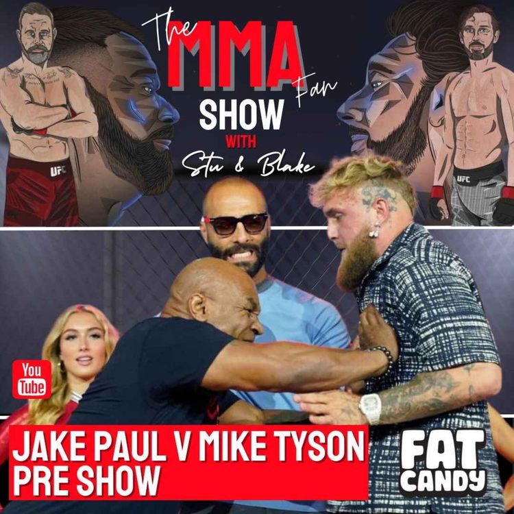 cover art for Mike Tyson v Jake Paul bonus show