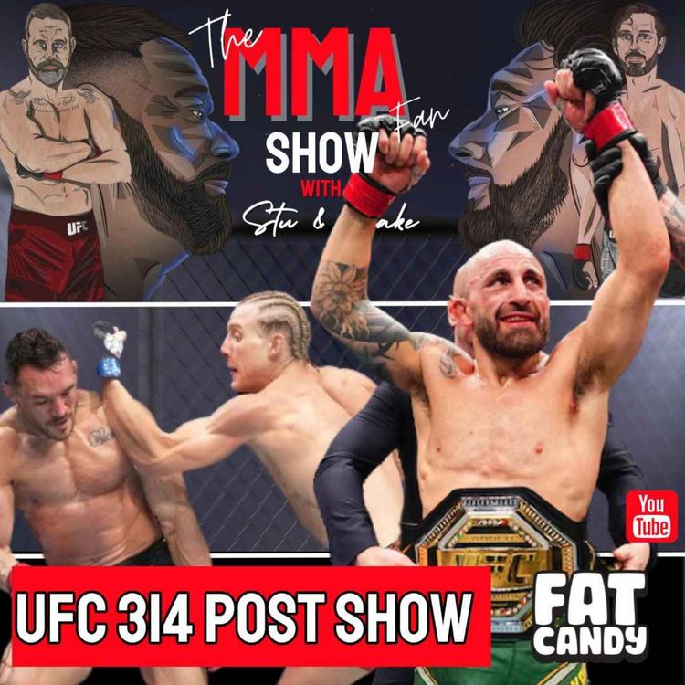 cover art for UFC 314 Post Fight Show with Scroobius Pip