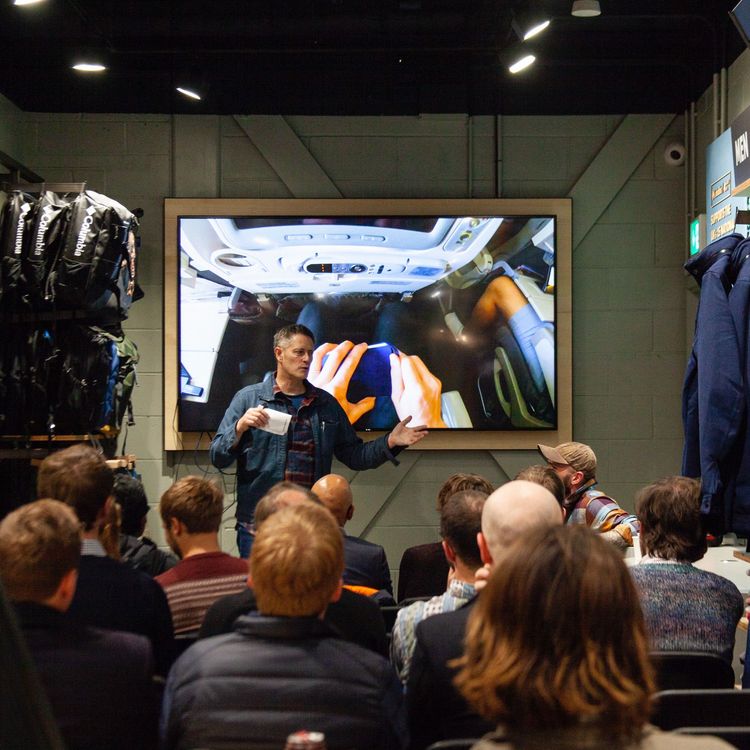 cover art for Episode 027: Kendal Mountain Festival, Steve Scott