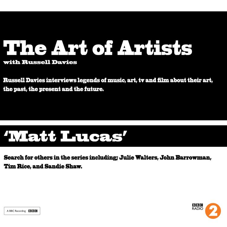 cover art for The Art of Artists - Matt Lucas