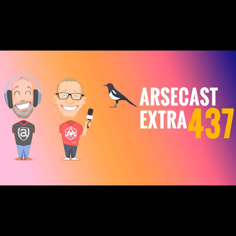 cover art for Arsecast Extra Episode 437 - 11.10.2021