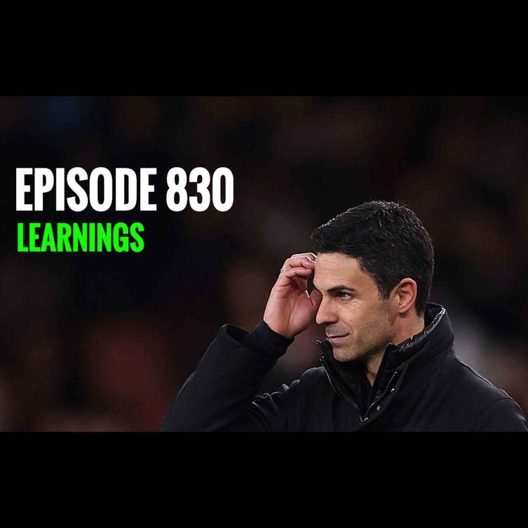 cover art for Episode 830 - Learnings