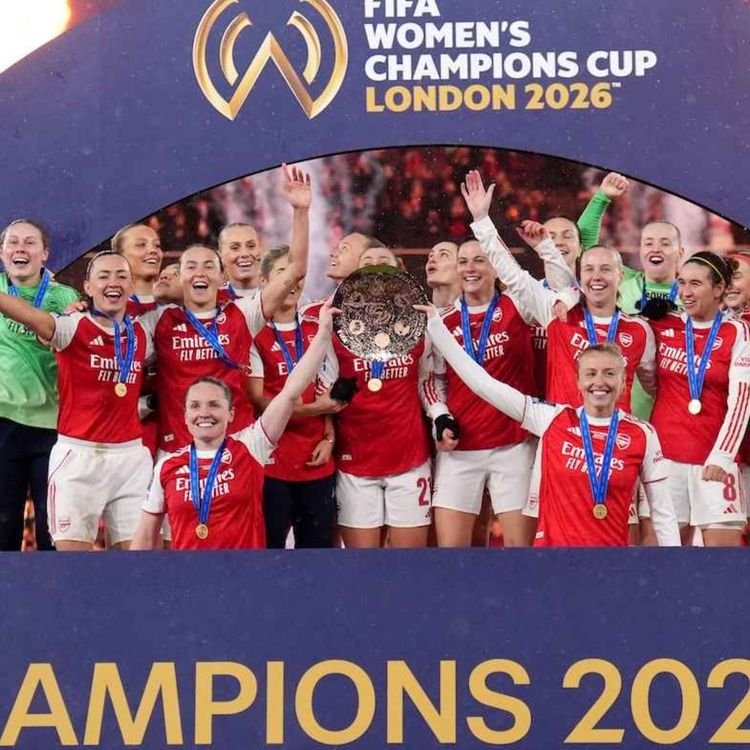 cover art for Arsenal Women Arsecast Episode 153: We are the champions...of the world