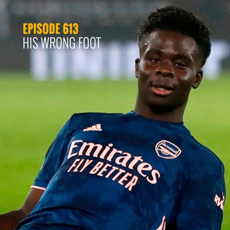 cover art for Episode 613: His wrong foot