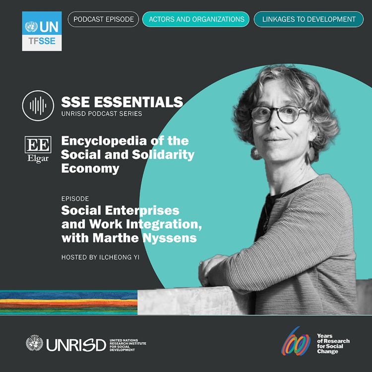 cover art for Social Enterprises and Work Integration, with Marthe Nyssens