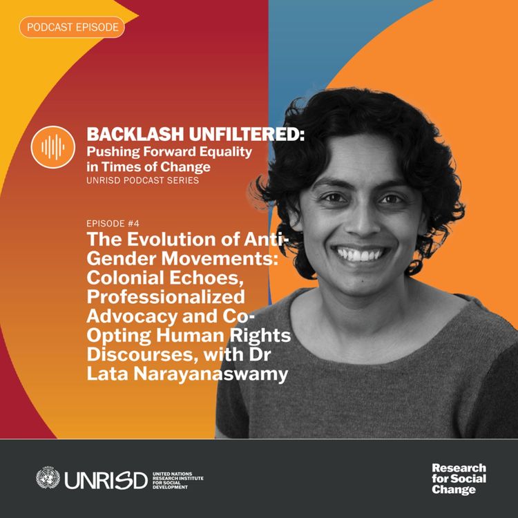cover art for The Evolution of Anti-Gender Movements: Colonial Echoes, Professionalized Advocacy and Co-Opting Human Rights Discourses, with Dr Lata Narayanaswamy