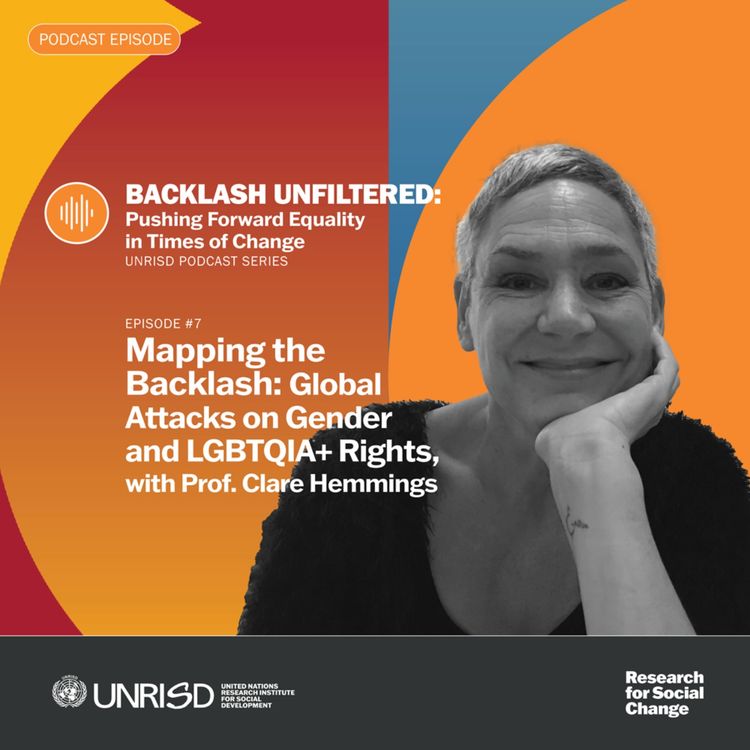 cover art for Mapping the Backlash: Global Attacks on Gender and LGBTQIA+ Rights, with Prof Clare Hemmings