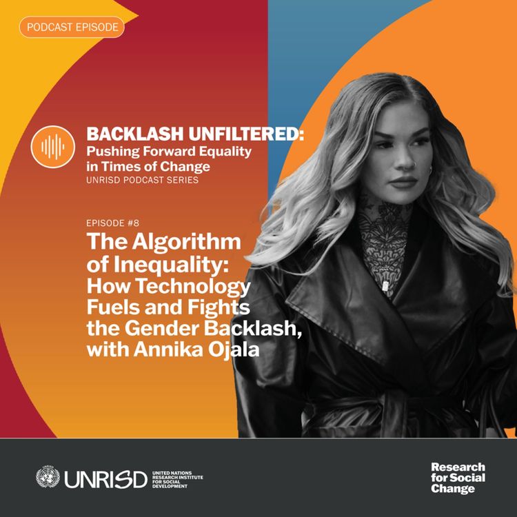 cover art for The Algorithm of Inequality: How Technology Fuels and Fights the Gender Backlash, with Annika Ojala