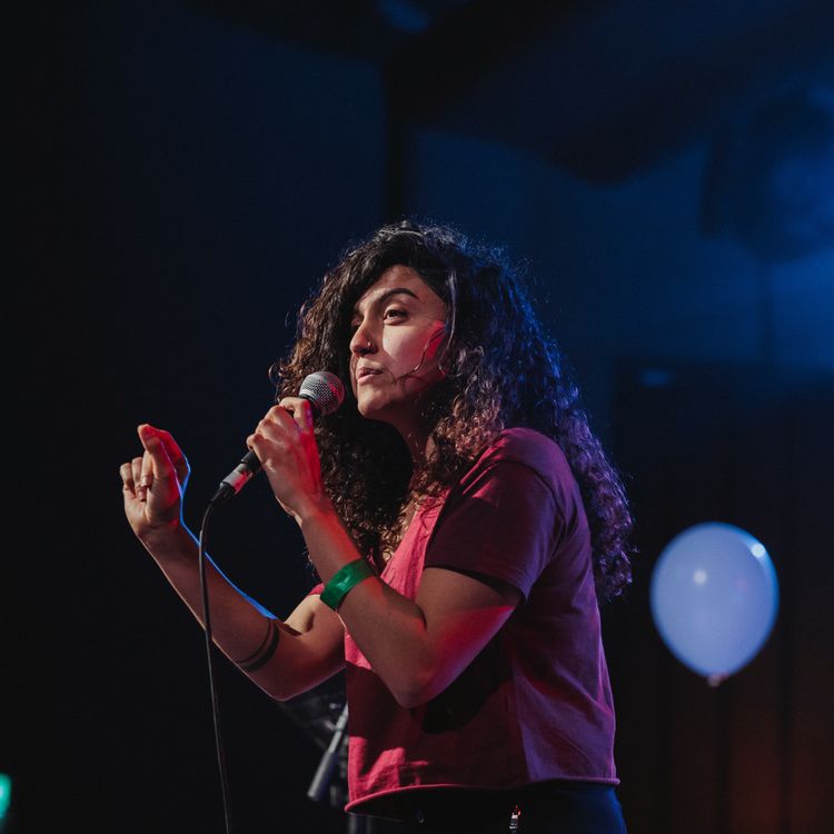 cover art for Poetry and performance - Farah Chamma