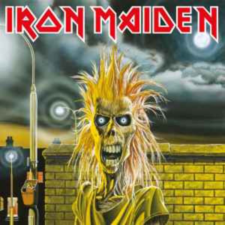 cover art for Ep 87  - Classic album review part one Iron Maiden's first record and the art that surrounds it