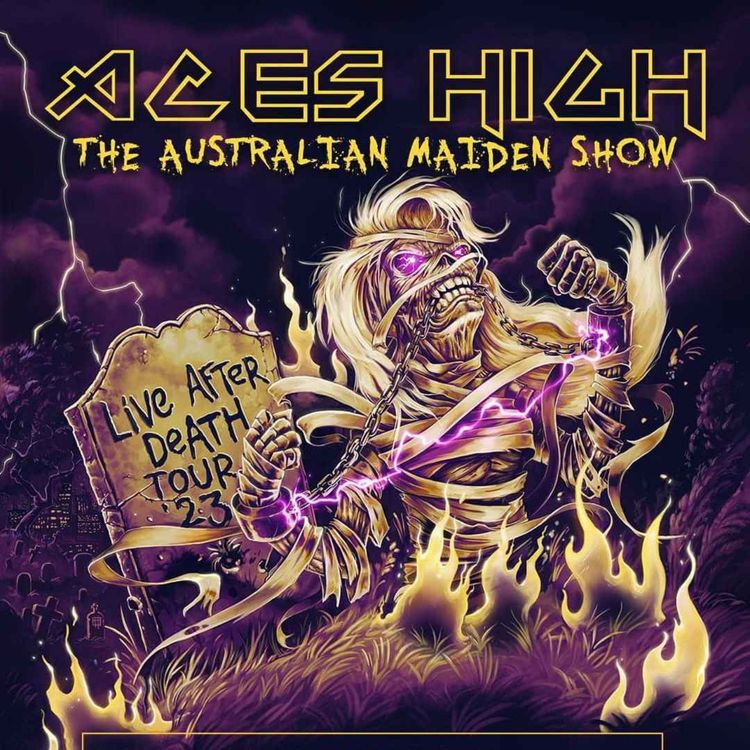 cover art for Ep 113  - Interview with Son lead singer and founding member of Aces High The Australian Iron Maiden Tribute Band